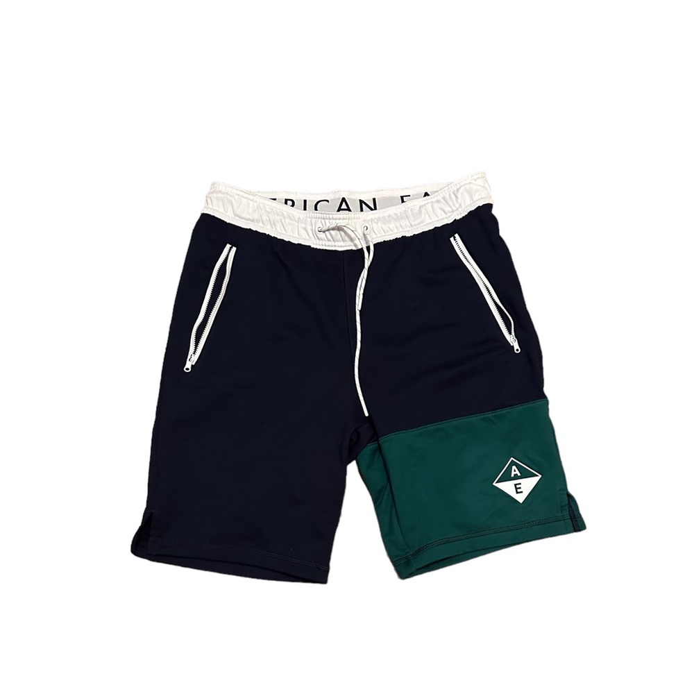 MEN’S AMERICAN EAGLE COLOR BLOCK SHORTS